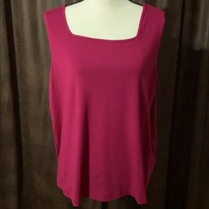 Casual Corner Square-Necked Tank 18w